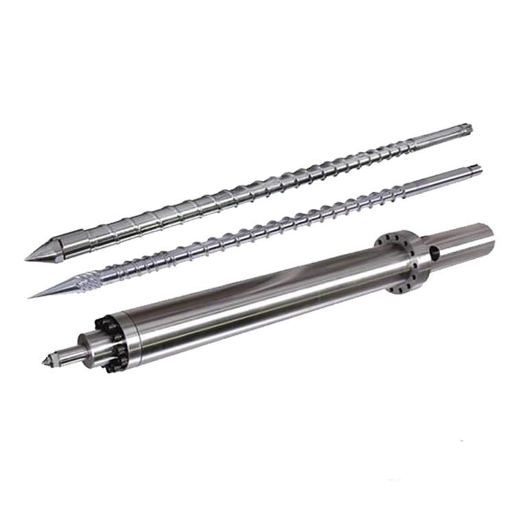 Single Extrusion Screw Barrel Extruder Screw Barrel/Cylinder Bimetallic Screw Barrel