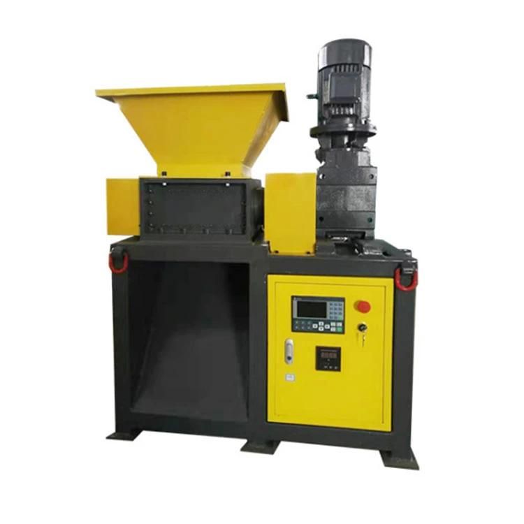 Njwg Automatic Mini Double Shaft Shredder Machine Scrap Metal Wood Shredder for Waste Recycling