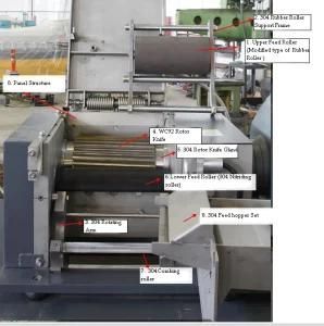 Waste PE/PP Flakes Recycle Plastic Granulator with Excellent Quality