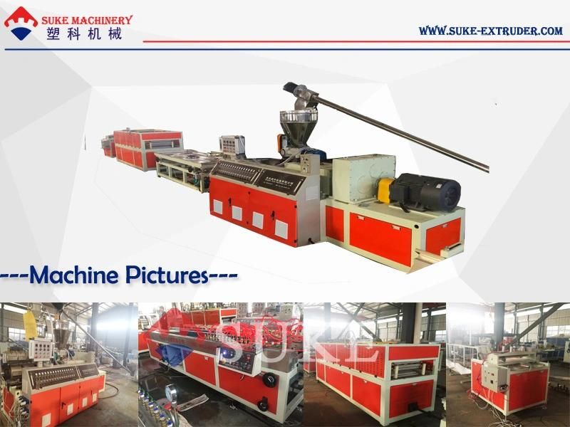 PVC Ceiling Panel Extrusion Production Machine Line (SJSZ51X105)