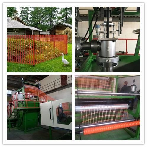 Orange Color Plastic Warning Net Machine