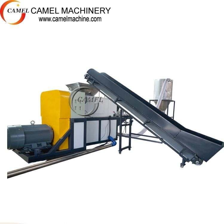 Waste Plastic Film Dewatering Extruder Machine/Wet Film Squeezing Drying Recycling Machine