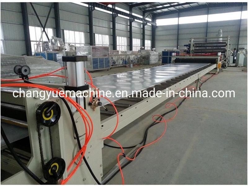 Stable in Operation PP PE ABS PMMA PVC Sheet/Board Production Line