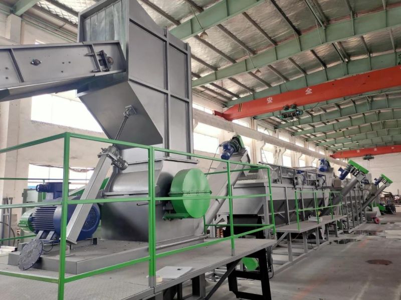 Stainless Steel Waste Plastic LDPE PE PP Film Washing Line