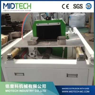 Twin Screw Extruder PVC/PE Wood Plastic Profile Extrusion Line