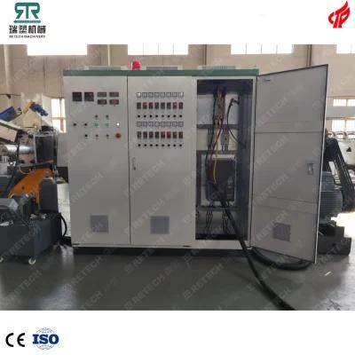 Plastic Recycling Plant HDPE LDPE PP PE Film and Rigid Strand Cutting Granulator