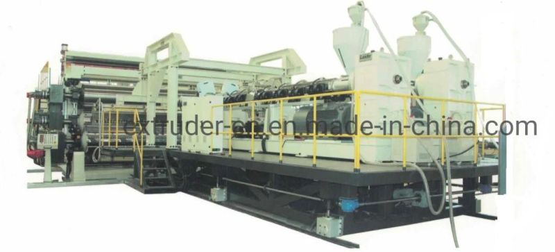 PE HDPE LDPE LLDPE Geomembrane Liner Sheets Extrusion Processing Machinery