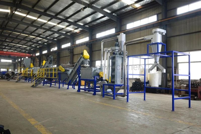 2021 Waste PE/PS/PC/ABS Rigid Bottle Flakes Plastic Recycling Pelletizing Machine Factory