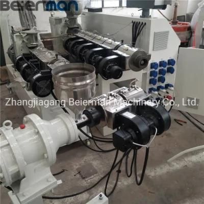 ABS Pipe PE Gas Tube Making Sj65 Sj90 Sj100 Single Screw Extruder Plastic Pipe Extrusion ...