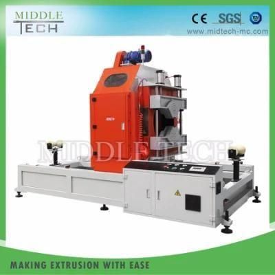 Double Screw PVC UPVC 75-160mm Plastic Pipe Extrusion Line