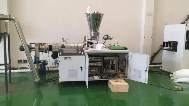 Plastic PVC/SPVC/WPC Die Face Hot Cutting Granulation Pelletizing Granulator Extrusion Production Line