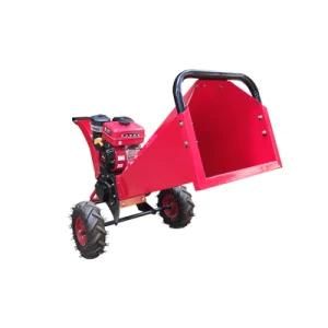 China Agricultural Machinery Gasoline Powered Portable Wood Branch Chipper