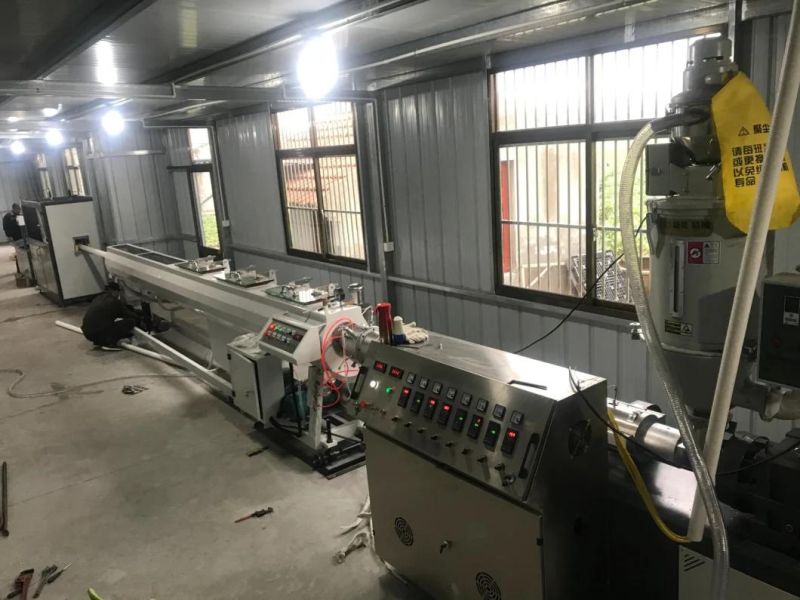 Single Screw Extruder for PE/PP/PPR Pipe Extrusion Line