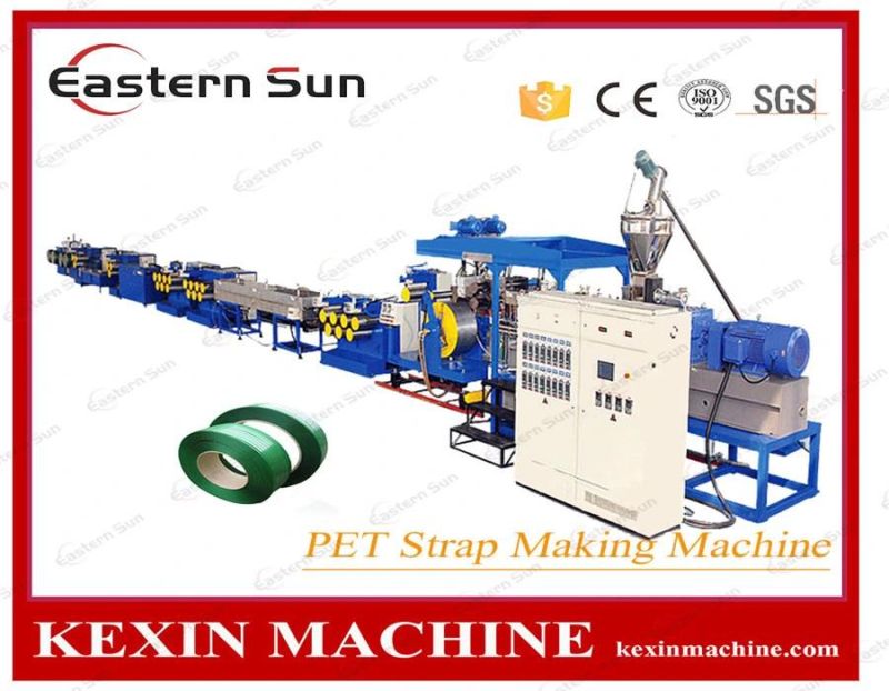 Pet Strap Making Machinery Production Line with Embossing Printing Extruder Machine for Plastics