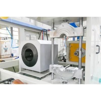 Automatic 250mm PVC Pipe Belling Machine Double Oven