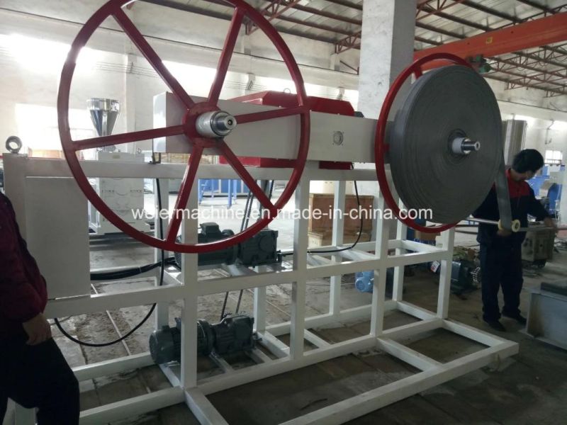 100mm Prefabricated Vertical Drain (PVD) Production Line with Online PVD Coating Machine