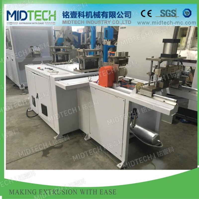 Plastic PVC/UPVC 6 Cavities Corner Bead Profile Extrusion and Automatic Punching Extrusion Extrusion/Extruder Making Machinery