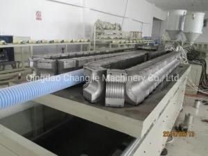 HDPE Dwc Pipe Plastic Machinery / Double Wall Corrugated Pipe Machinery Manufacturer