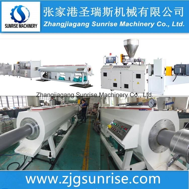 Plastic PVC UPVC CPVC Water Supply Pipe Tube Making Extruder Manufacturing Extrusion Production Machine