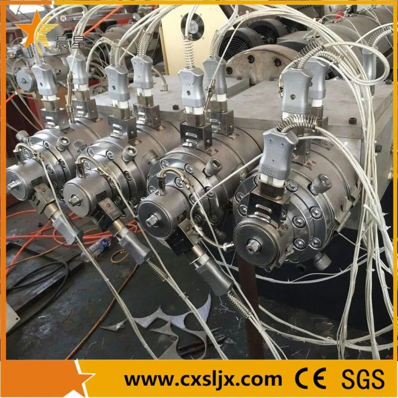 Four Cavity PVC Water Pipe Extrusion Making Machine Line