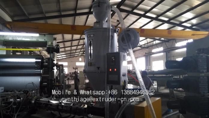 GPPS Material Frosted Solid Panel Extrusion Line/ Extrusion Machinery