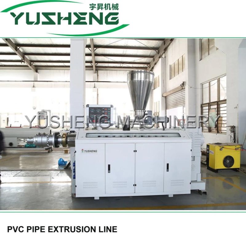 Single Screw PVC Pipe Extrusion/Production/Making Machine Line