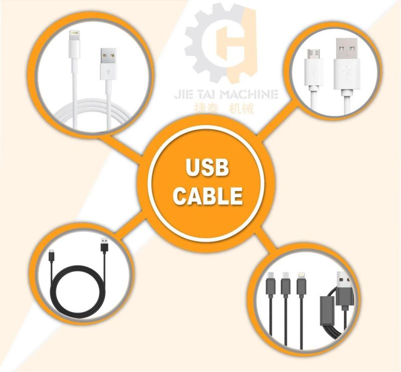 USB Charger Cable Making Injection Molding Machine