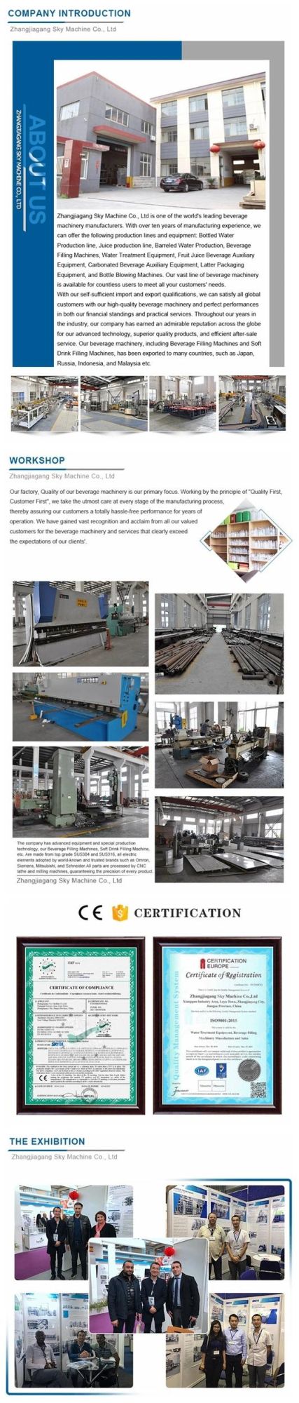 Factory Price Bottle Blow Molding Machine for Drinking Water Bottle Making Production Line