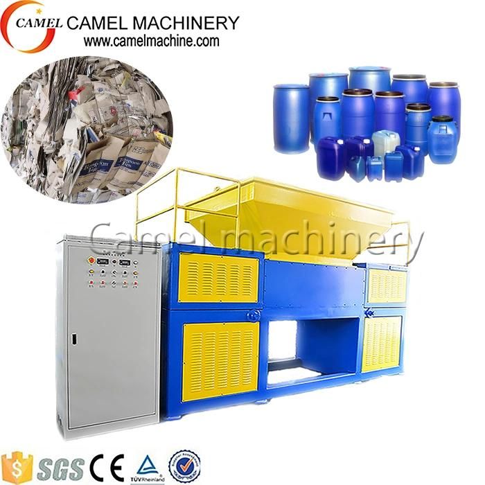 Waste Plastic Shredder Shredding Crusher Recycling Machine