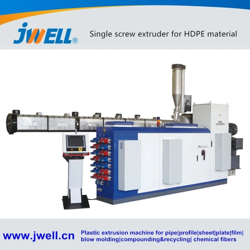 Jwell PVC Pipe/Profile/Compounding Conical Twin Screw Extruder