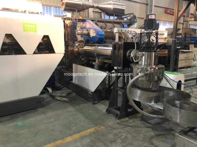 Waste Plastic Granulator Plant / PE PP Water Ring plastic film pelletizer / pelletizing machine