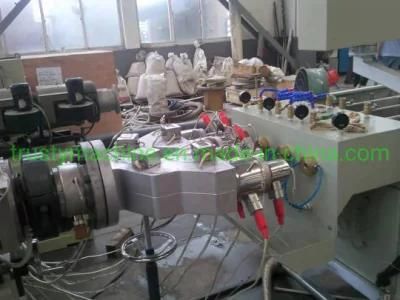 High Efficiency Four Cavity 16-32mm UPVC CPVC PVC Conduit Pipe Making Machine / PVC Pipe ...