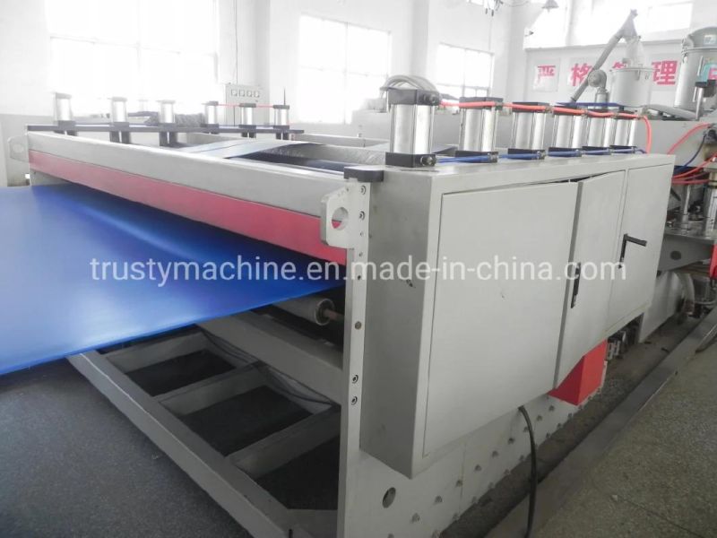 PC PP PE Plastic Hollow Plate Extrusion Line