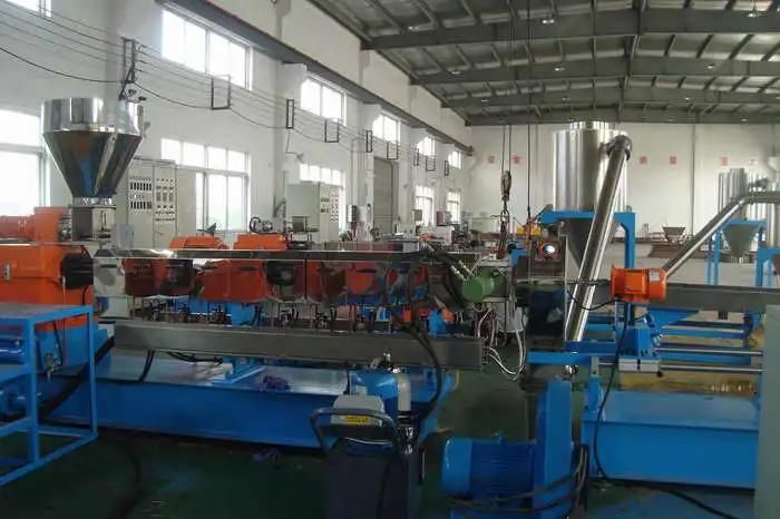 XLPE Compound Two Stage Extruder Pelletizing machine Line Single and Double Screw Extruder