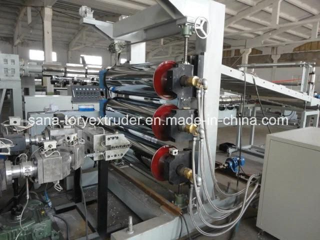 Plastic PVC Sheet Extrusion Production Line/ Extruder Machine