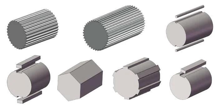 Zse75 Twin Screw Segment PP PE Pet Industry Screw Shaft