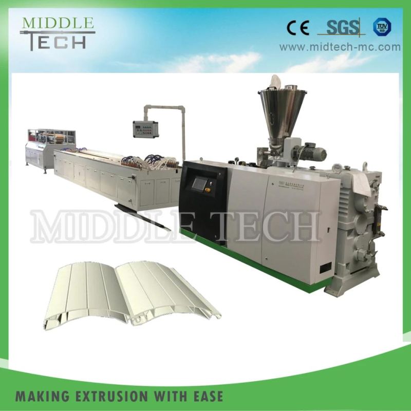 Plastic PVC/UPVC Roller Shutter Slat &Trunking&Duct Channel Profile Extruding Machine Equipment Wholesale Price