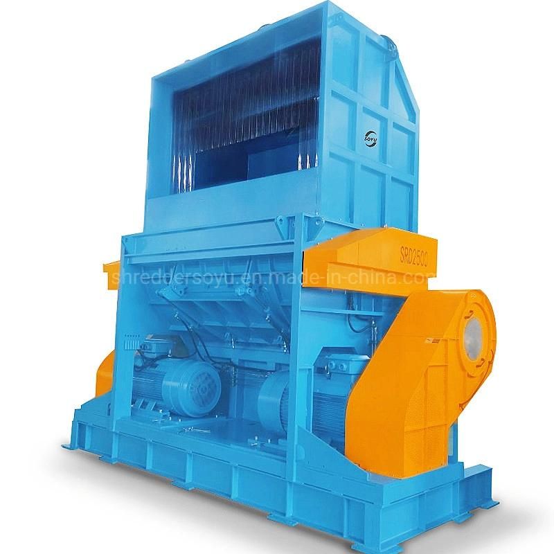 High Quality Solid Plastic Single Shaft Waste Shredder