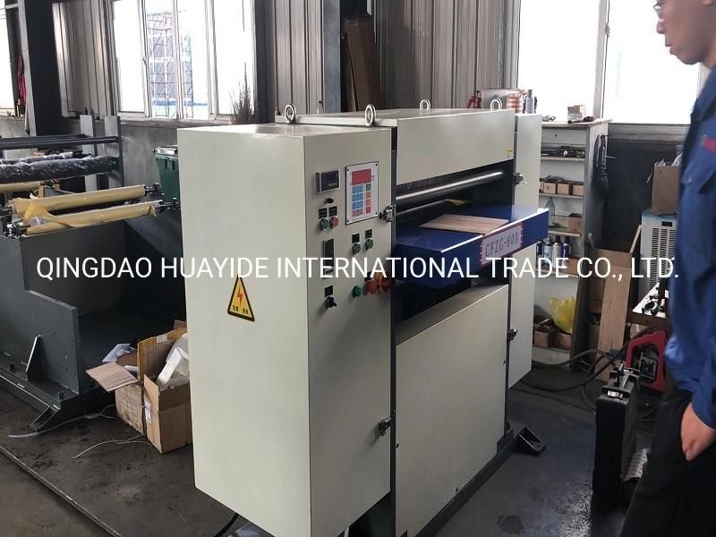 Factory Test WPC Embossing Machine