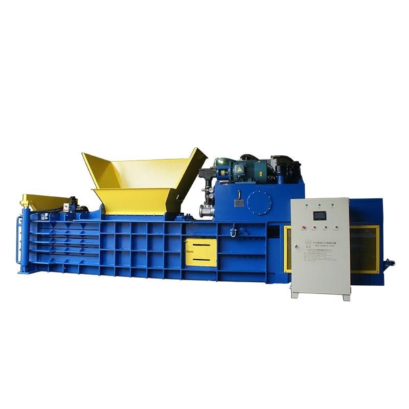 Horizontal Semi-Automatic Baling Machine Plastic Baler