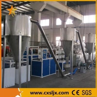 PVC Single Screw Extruder Kneader/ Plastic Granulator /Hot Cutting Pelletizing Machine