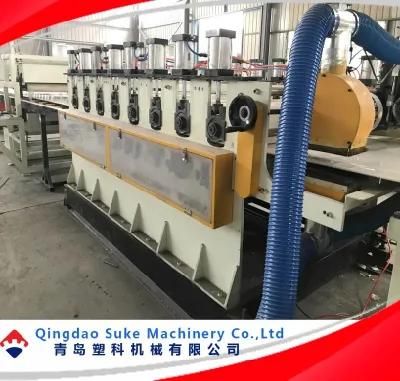 Automatic Manufacturing Plastic Machine/PVC Crust Foam Board Extrusion Machine