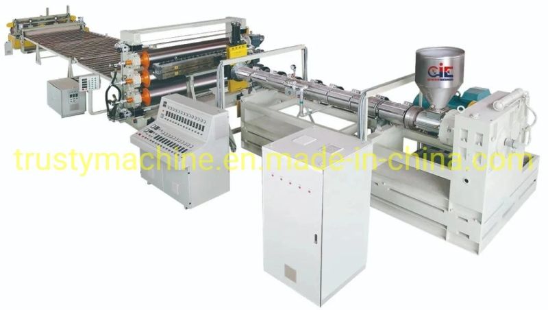 Competitive Price PE PP ABS Plastic Solid Board Sheet Panel Production Extrusion Extruder Machine Line