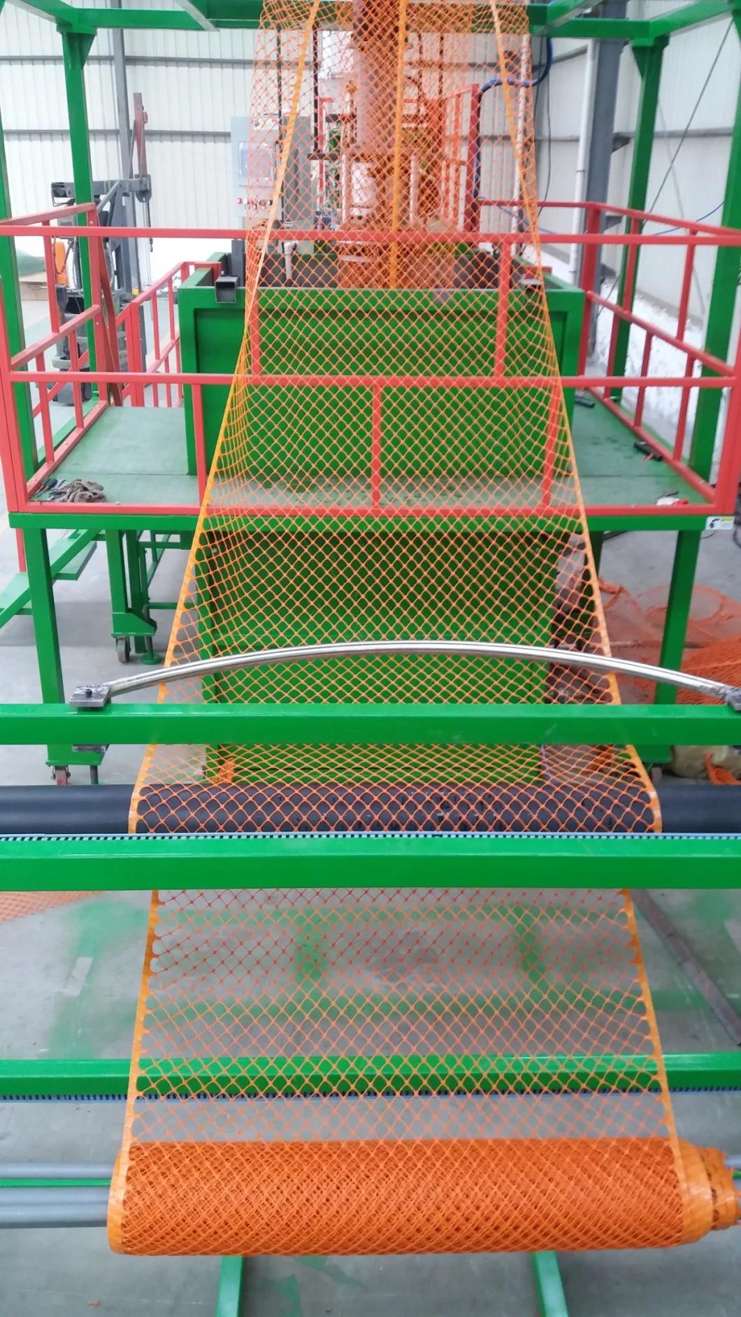 Plastic Hexagon Garden Mesh Making Machine, Plastic Mesh Extruder Machinery