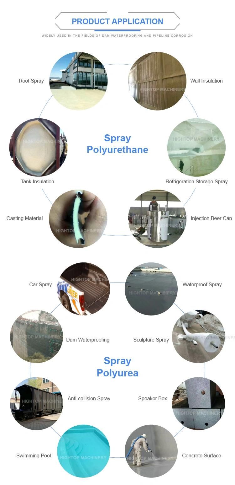 Hot Sale Polyurea and Polyurethane Foam Insulation Spray Machinery with CE