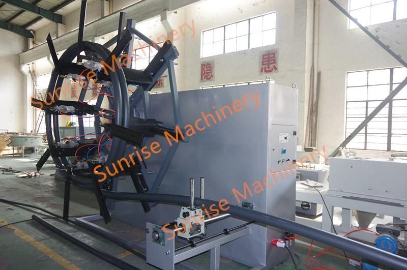 Zhangjiagang Sunrise PVC HDPE Pipe Tube Extrusion Production Line