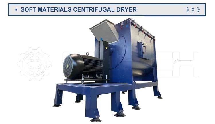 High Efficiency Plastic Plastic Centrifugal Dryer for Bags