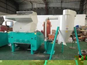 Plastic Crusher&amp; Blower and Hopper