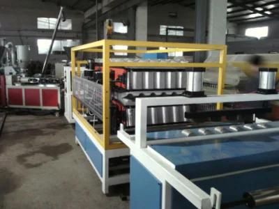 PVC+ASA Plastic Corrugated Roof Sheet Making Machine