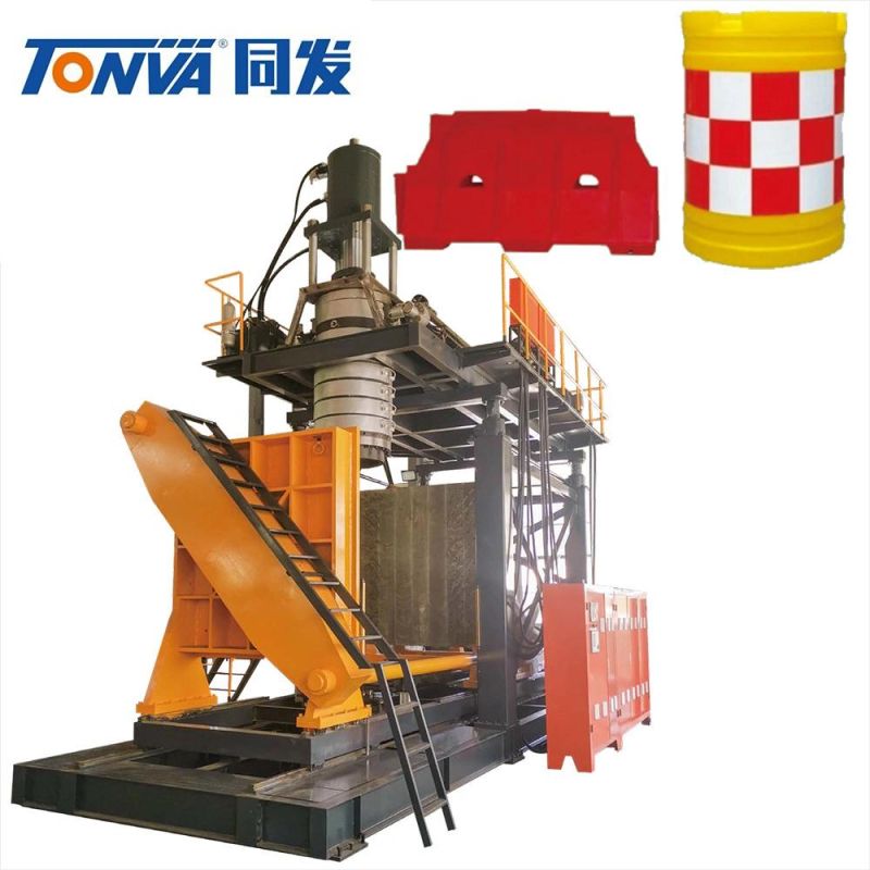 Plastic Roadblock Barricade Extrusion Blow Molding Machine Manufacturer Tonva